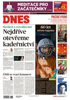 MF DNES - 12.4.2021
