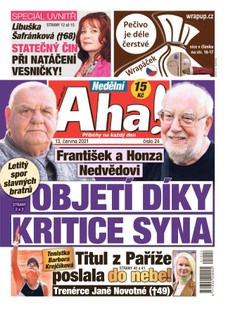 Nedělní AHA! - 13.6.2021