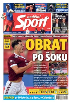 Nedělní Sport - 25.7.2021