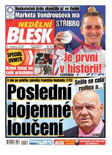Nedělní Blesk - 1.8.2021