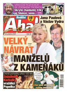 Nedělní AHA! - 26.12.2021