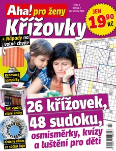 AHA! pro ženy Křížovky - 03/2022