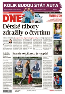 MF DNES Severní Čechy - 23.4.2022