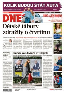 MF DNES Brno a Jižní Morava - 23.4.2022