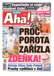 Nedělní AHA! - 24.4.2022