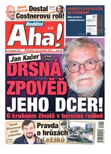 Nedělní Aha! - 6.11.2022