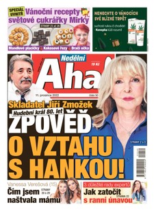 Nedělní AHA! - 11.12.2022