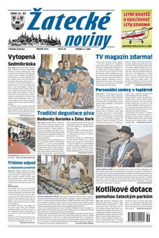Žatecké noviny 36/2019