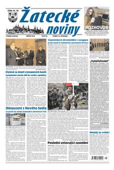 Žatecké noviny 45/2018