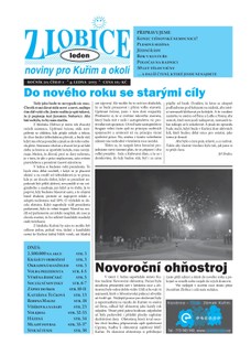 Zlobice – noviny pro Kuřim a okolí Zlobice - noviny pro Kuřim a okolí 1/2013