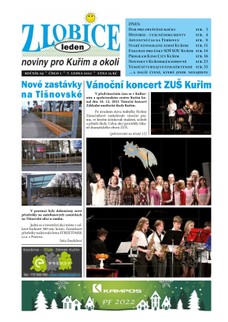 Zlobice – noviny pro Kuřim a okolí  1/2022