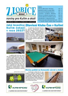 Zlobice – noviny pro Kuřim a okolí  2/2022