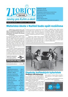 Zlobice – noviny pro Kuřim a okolí  Zlobice - noviny pro Kuřim a okolí 6/2012