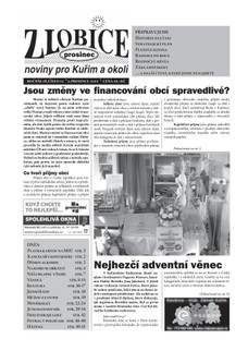 Zlobice – noviny pro Kuřim a okolí  12/2011