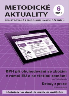 Metodické aktuality Svazu účetních 6/2016
