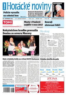 Horácké Noviny Úterý 9.11.2015 č. 88
