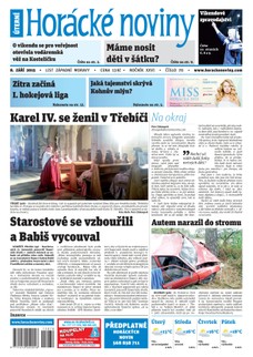 Horácké Noviny Úterý 8.9.2015 č. 70