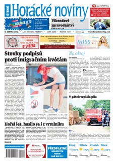 Horácké Noviny úterý 9.6.2015 č.44