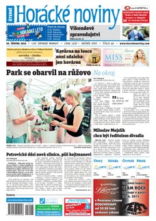 Horácké Noviny Úterý 16.6.2015 č. 46