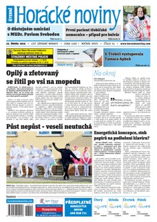 Horácké Noviny Úterý 23.2.2016 č. 015