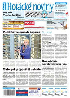 Horácké Noviny Pátek 5.2.2016 č. 010