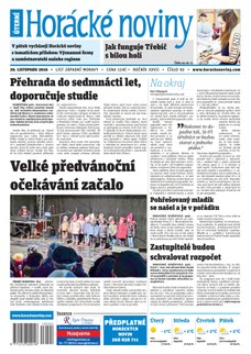 Horácké Noviny Úterý 29.11.2016 č. 092