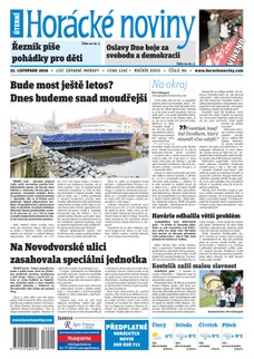 Horácké Noviny Úterý 25.11.2016 č. 090