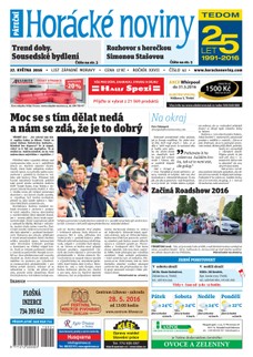 Horácké Noviny Pátek 27.5.2016 č.041