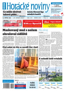 Horácké Noviny Pátek 13.5.2016 č.037