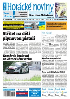 Horácké Noviny Úterý 10.5.2016 č. 036