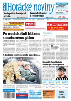 Horácké Noviny Pátek 16.9.2016 č. 072