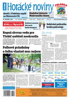 Horácké Noviny Úterý 26.7.2016 č. 057