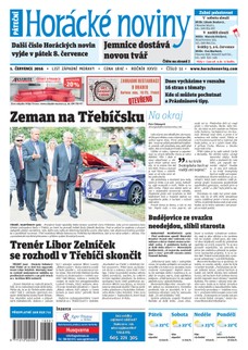 Horácké Noviny Pátek 1.7.2016 č.051