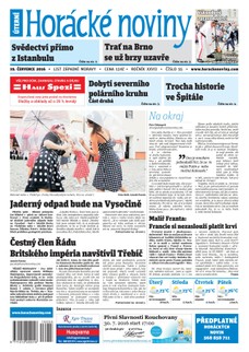 Horácké Noviny Úterý 19.7.2016 č. 055