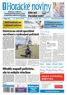 Horácké Noviny Úterý 5.4.2016 č. 026