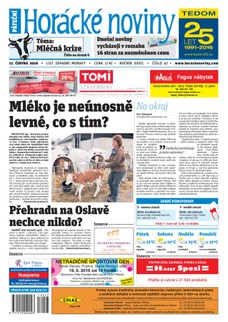 Horácké Noviny Pátek 17.6.2016 č.047