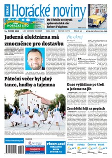 Horácké Noviny Úterý 14.6.2016 č. 046