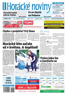 Horácké Noviny Pátek 3.6.2016 č.043