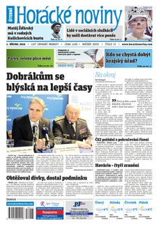 Horácké Noviny Úterý 1.3.2016 č. 017
