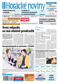 Horácké Noviny Pátek 4.3.2016 č.018