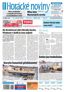 Horácké Noviny Pátek 14.10.2016 č. 080
