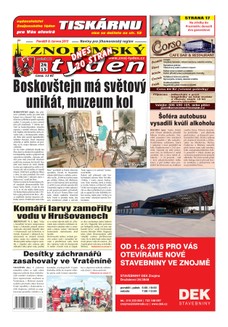 Znojemský týden Znojemský týden č. 24 / 2015