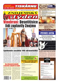 Znojemský týden Znojemský týden č. 38 / 2015