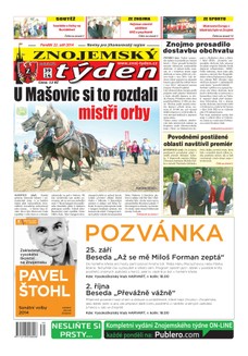 Znojemský týden Znojemský týden č. 39 / 2014