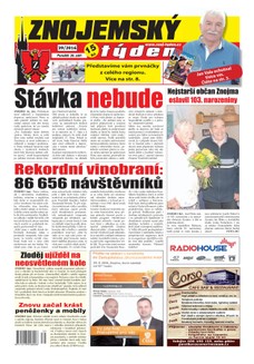 Znojemský týden Znojemský týden 39/2016