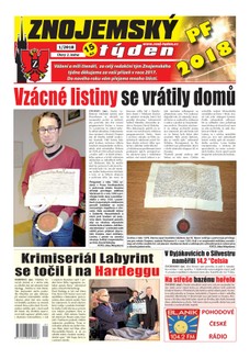Znojemský týden Znojemský týden 01/2018