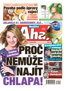 Nedělní AHA! - 9.4.2023