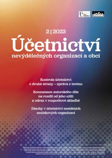 Účetnictví nevýdělečných organizací a obcí č. 2/2023