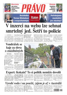 Deník Právo - 10.8.2023