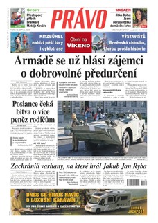 Deník Právo - 18.8.2023